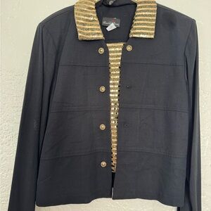 Black & Gold Women's Jacket by David Rose